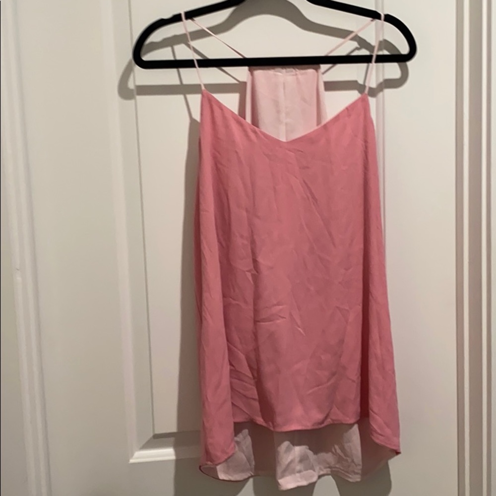 Pink tank top